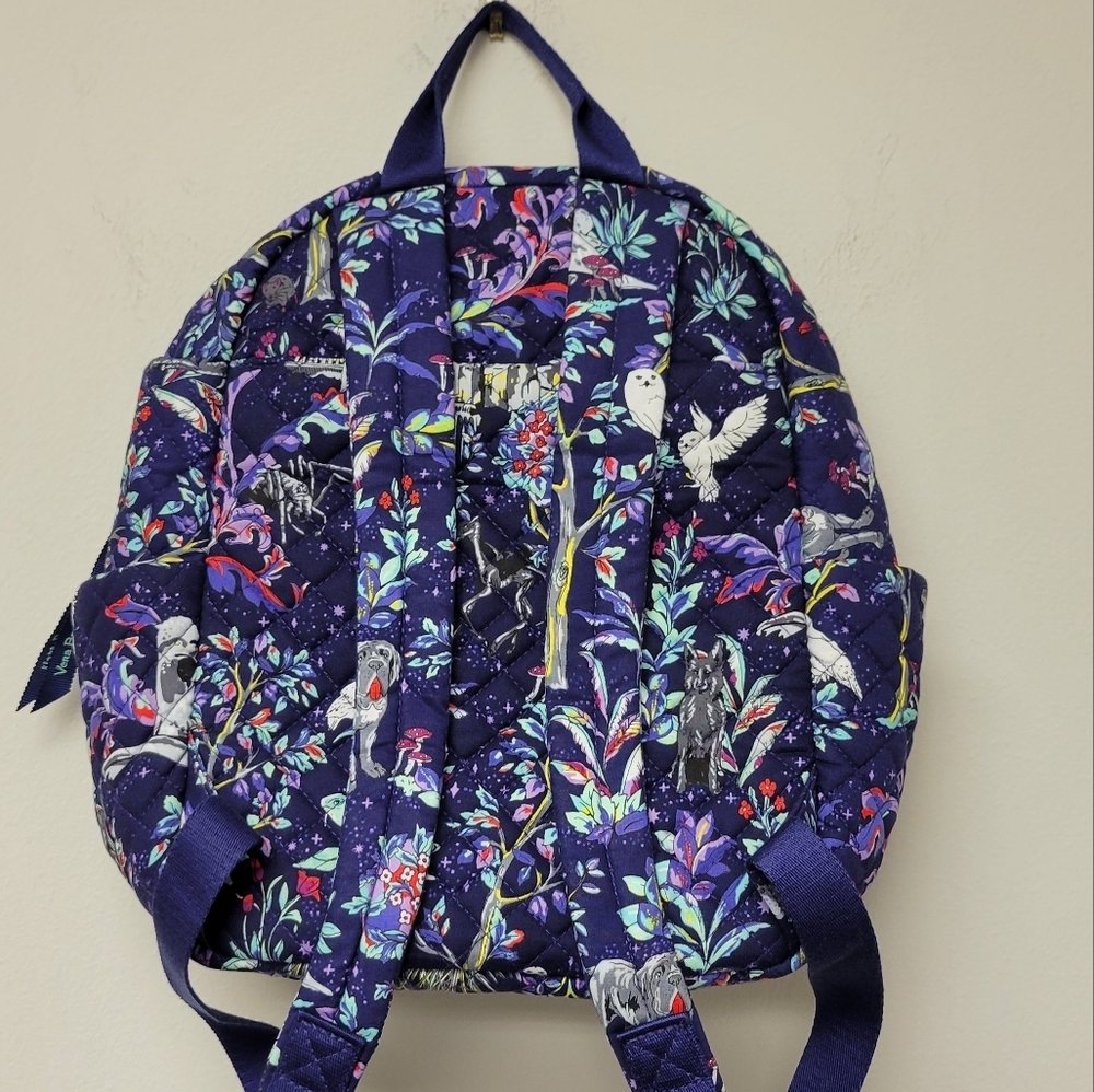 Vera Bradley Harry Potter Forbidden Forest Small Backpack - Picture 6 of 10